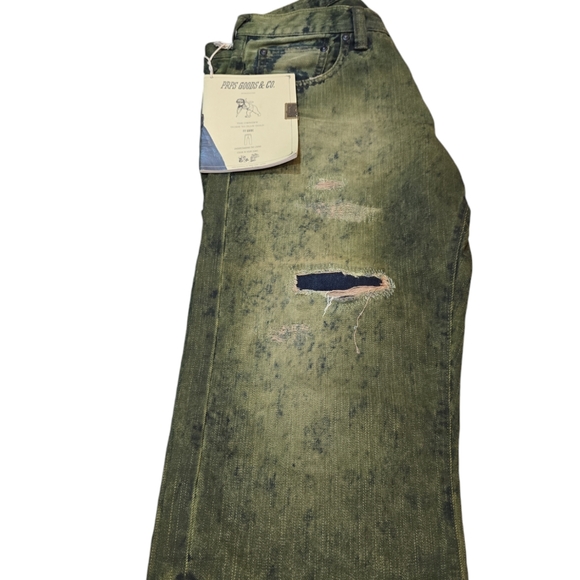 PRPS BARRACUDA RIPPED WASHED SHORT JEAN Size 32 Mens - Picture 3 of 8